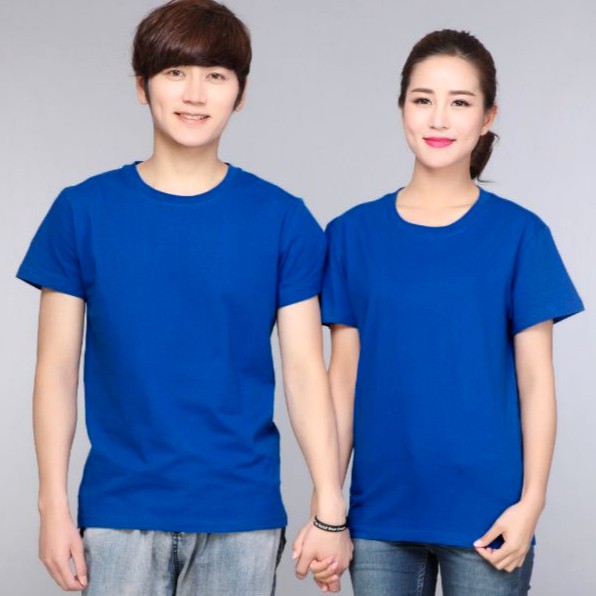 Áo Thun Màu Xanh Dương Đậm - Xanh Bích Form Unisex