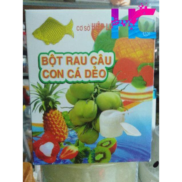 Bột rau câu con cá dẻo