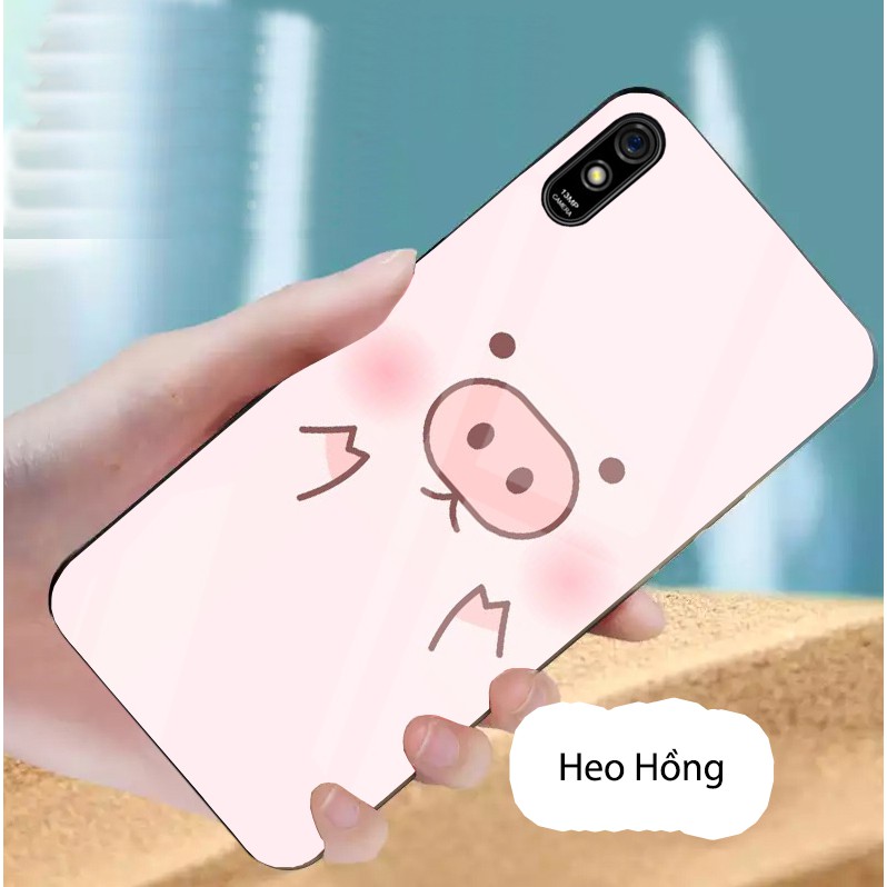 Ốp Xiaomi Redmi 9A mặt kính gương bóng