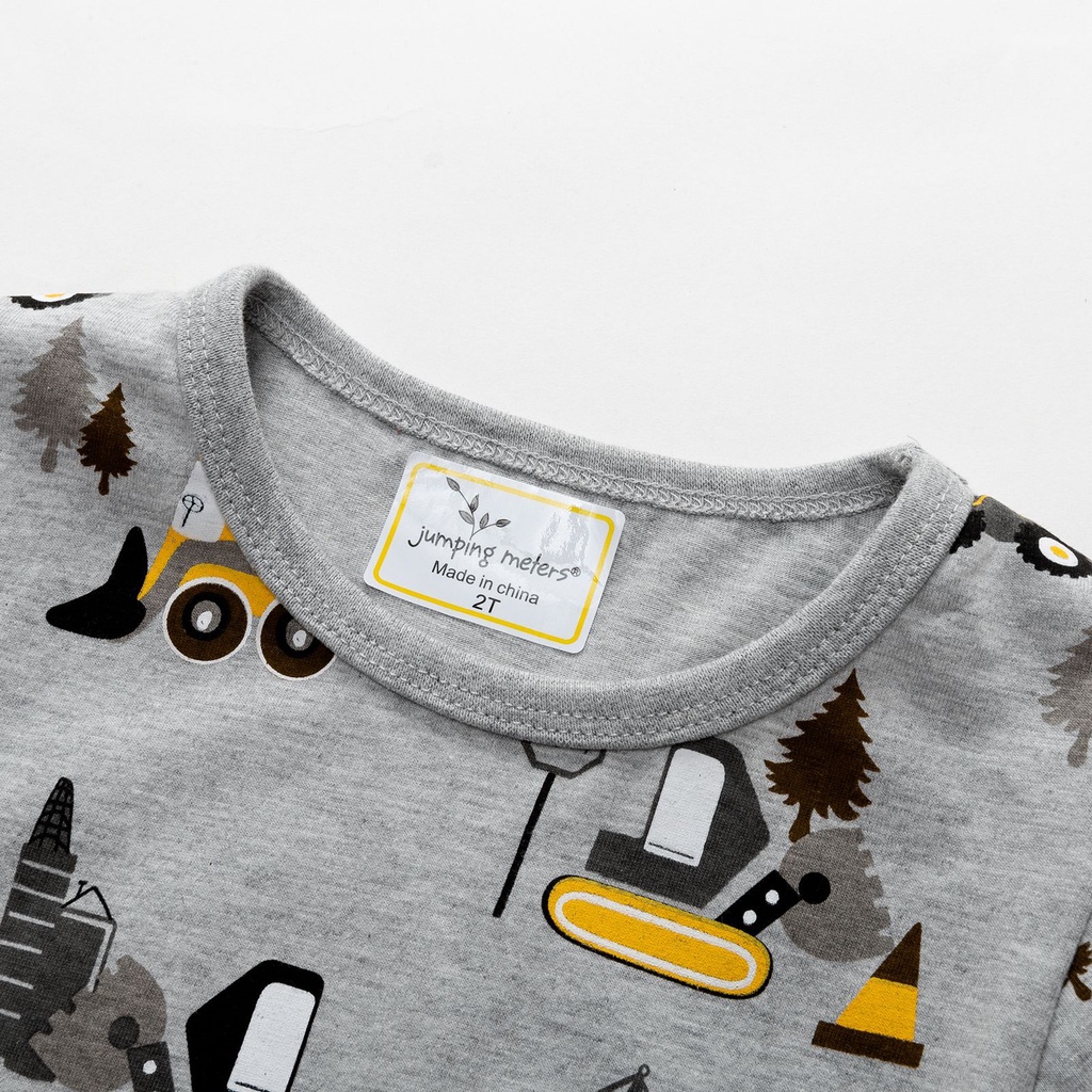 TH111 áo thun dài tay của Jumping Meters cho bé trai