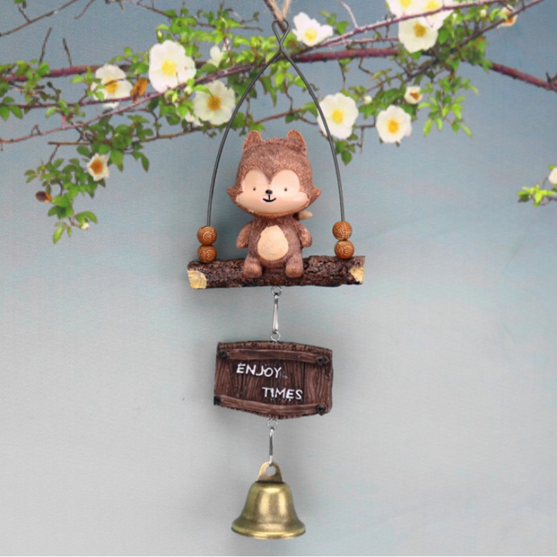 Chuông gió sóc nâu thỏ ngọc