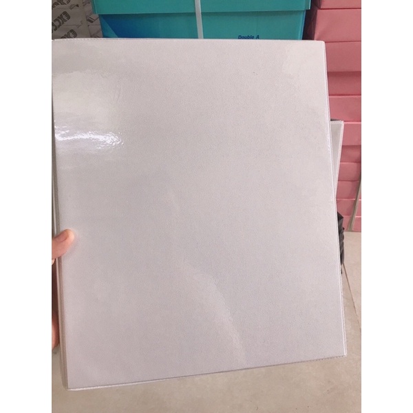 BÌA CÒNG LÒNG KÍNH TRắng ( bìa còng cua 3.5 phân ) ….