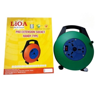 Ổ cắm xách tay LiOA XTD10-2-10A dây 10m x 2 lõi 10A