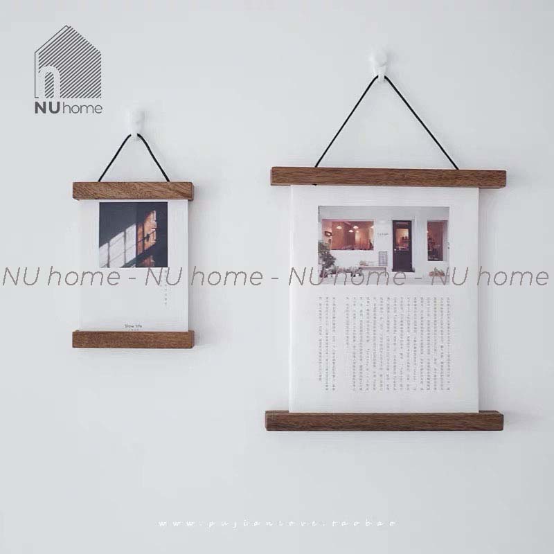 nuhome.vn | Khung tranh - Niko, khung tranh trang trí bằng gỗ tự nhiên thiết kế độc đáo theo phong cách Nhật Bản