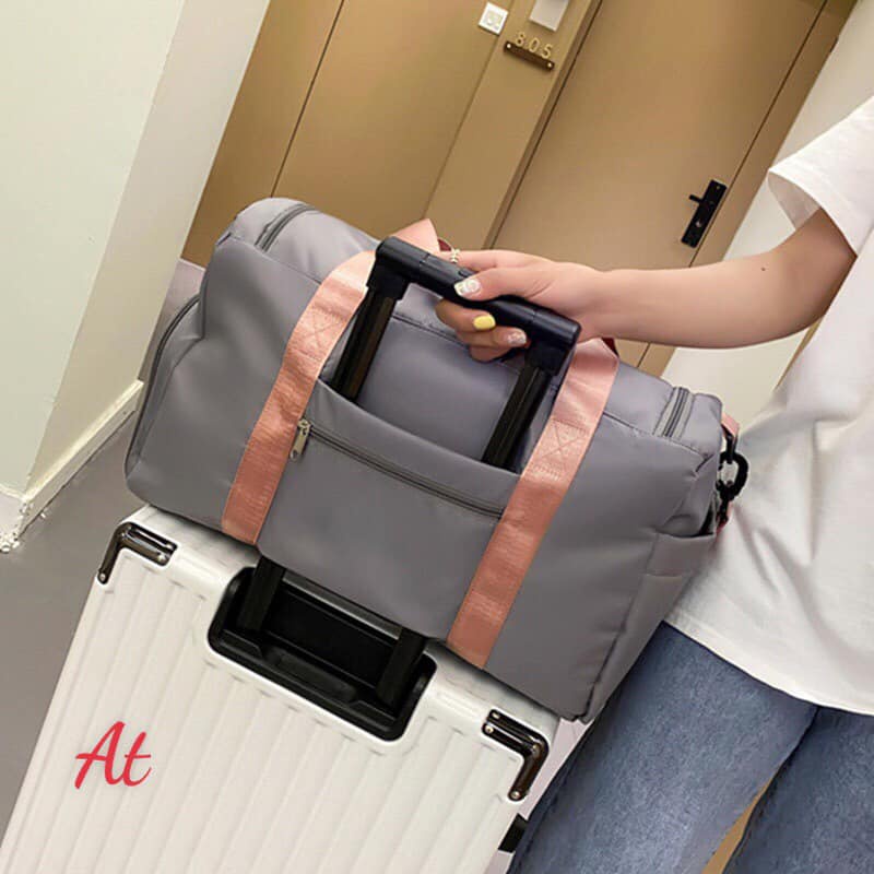 Túi xách đựng đồ du lịch, tập gym đồ thể thao đa năng chống thấm nước phân loại khô ướt, có chỗ để giày siêu xịn sò