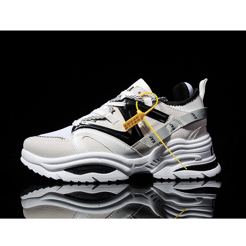 Giày Sneaker Nam SODOHA SDH111NM Màu Trắng Phối Đen | BigBuy360 - bigbuy360.vn