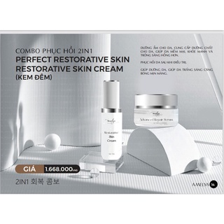 Bộ Đôi Chống Lão Hóa Da Perfect Restorative Skin Restorative Skin Cream Cao Cấp - Amelya.Mall