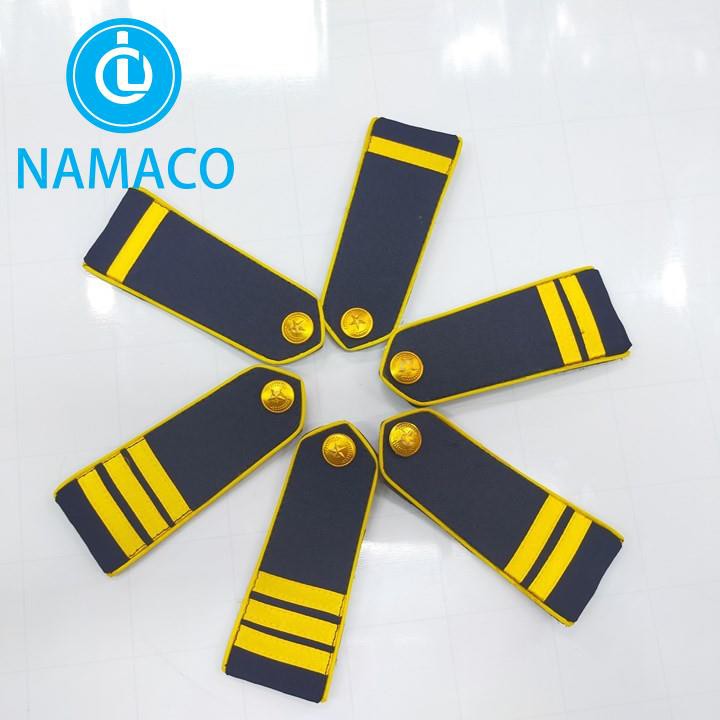 Cầu Vai Bảo Vệ Viền Vàng Loại 1 Gạch + 2 Gạch + 3 Gạch (107/41 Liên Khu 4-5, P. Bình Hưng Hòa B, Q. Bình Tân, HCM)
