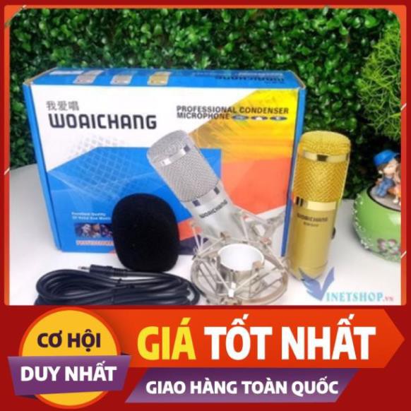 Hàng Chất Mic thu âm BM900 livestream dùng kết hợp với suondcard K10 và H9,V8,V10 hát Karaoke - Bh 6 tháng .