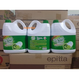  SGT  Nước rửa chén Lipon F hương Chanh Can 3600ml  Thái Lan  