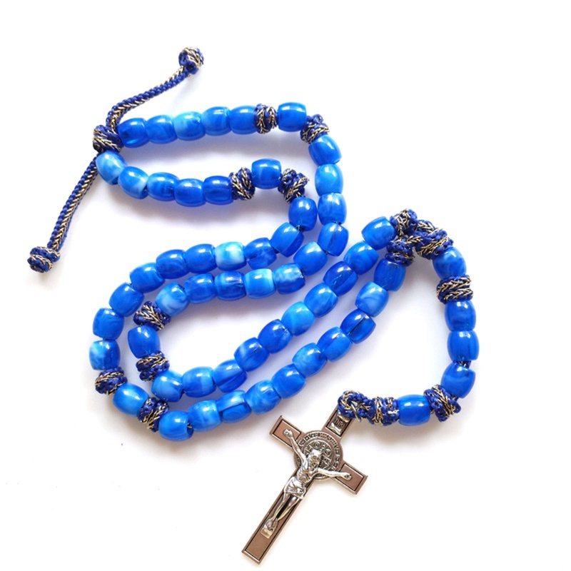 Vòng cổ Mặt Đá Rosary Thời Trang Cho Nam Nữ