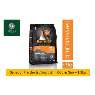 [Quận 5] - [1.5kg & 3kg] Ganador Premium Adult 1.5kg & 3kg- thức ăn hạt cho chó trưởng thành vị Cừu & Gạo
