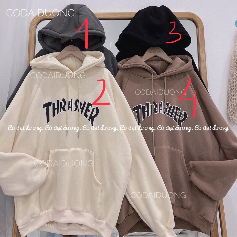 áo nỉ hoodie THRASHER