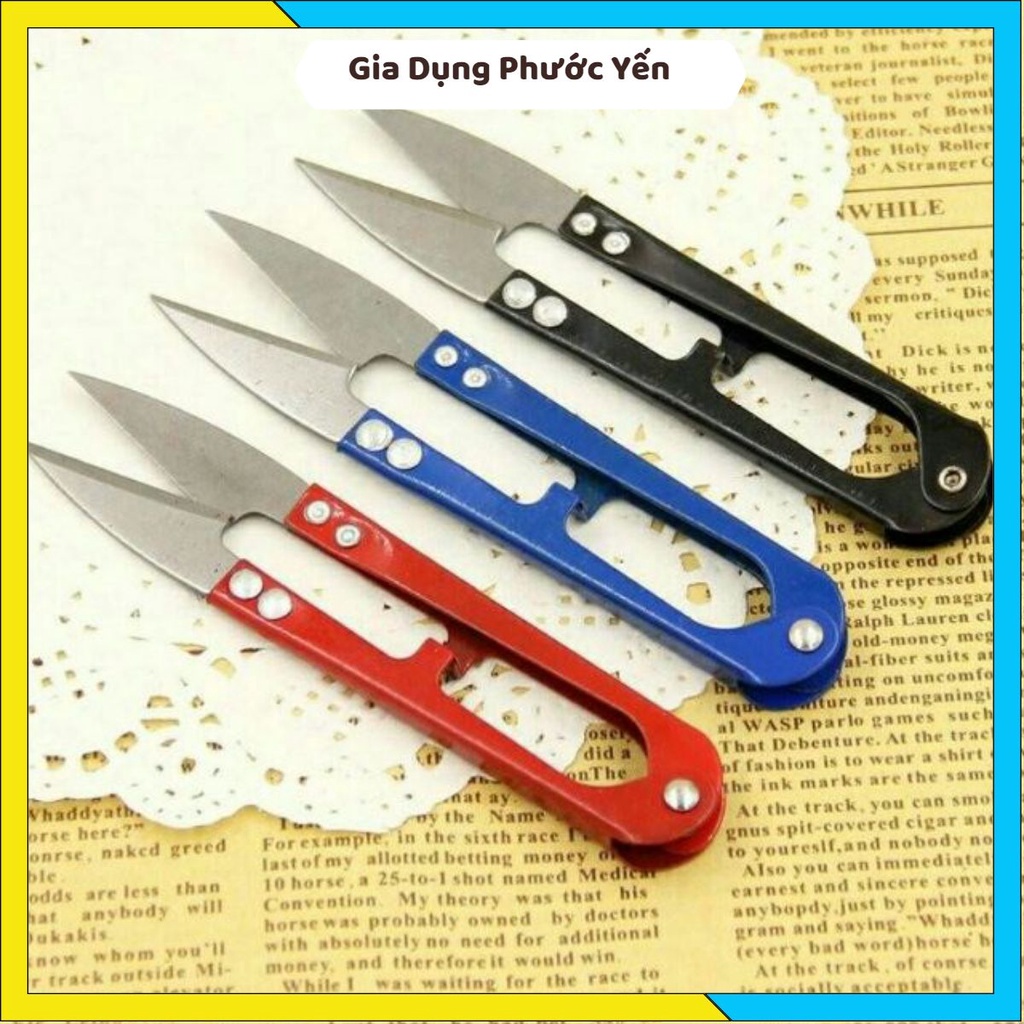 Kéo bấm cắt chỉ , len thừa siêu bén cầm tay tiện dụng