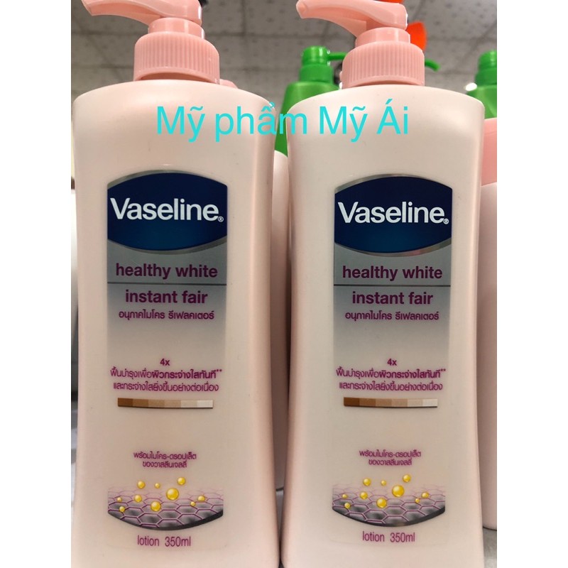 Sữa dưỡng thể trắng da Vaseline 350ml
