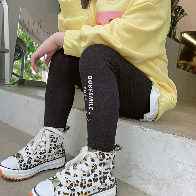 Quần legging giữ ấm thời trang xuân thu cho trẻ em gái