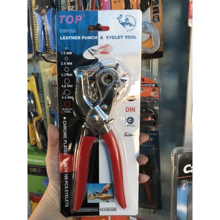 Kìm bấm lỗ dây nịt k6012a