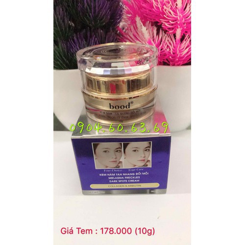 Kem Nám Tàn Nhang Đồi Mồi 10g HOA SEN BOOD