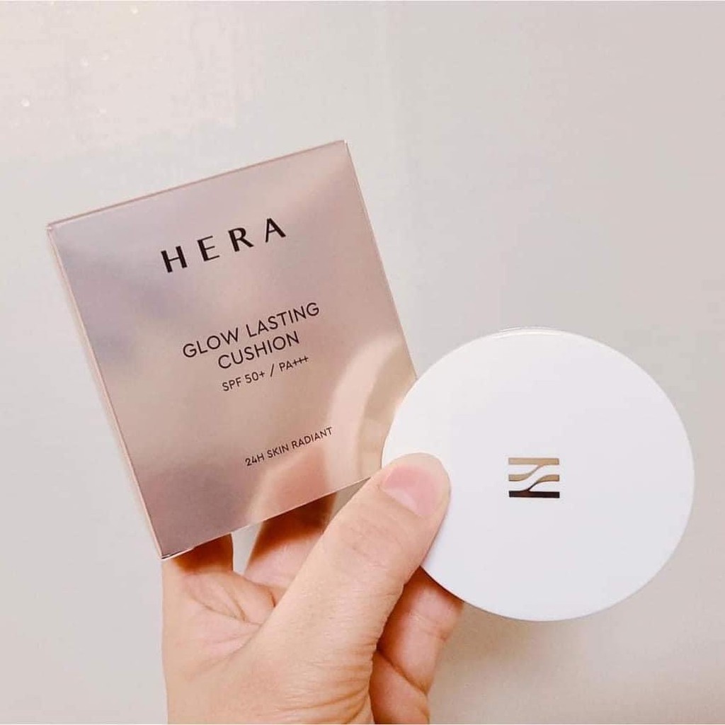 PHẤN NƯỚC HERA GLOW LASTING CUSHION DEWY SPF50+/PA+++