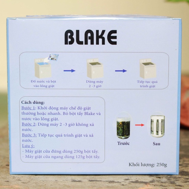 [ HCM SỈ ] Bột tẩy lồng máy giặt BLAKE