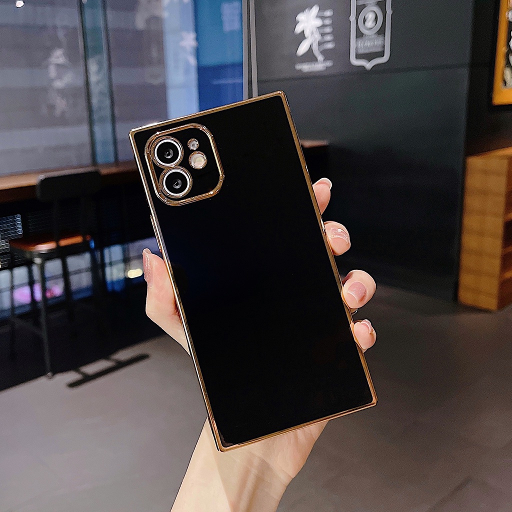 Ốp điện thoại viền vuông thích hợp cho Iphone 7plus 8plus I12 12 Pro 12 Pro Max I7 I8 Xs I11 11 Pro Max Xs Max 8plus