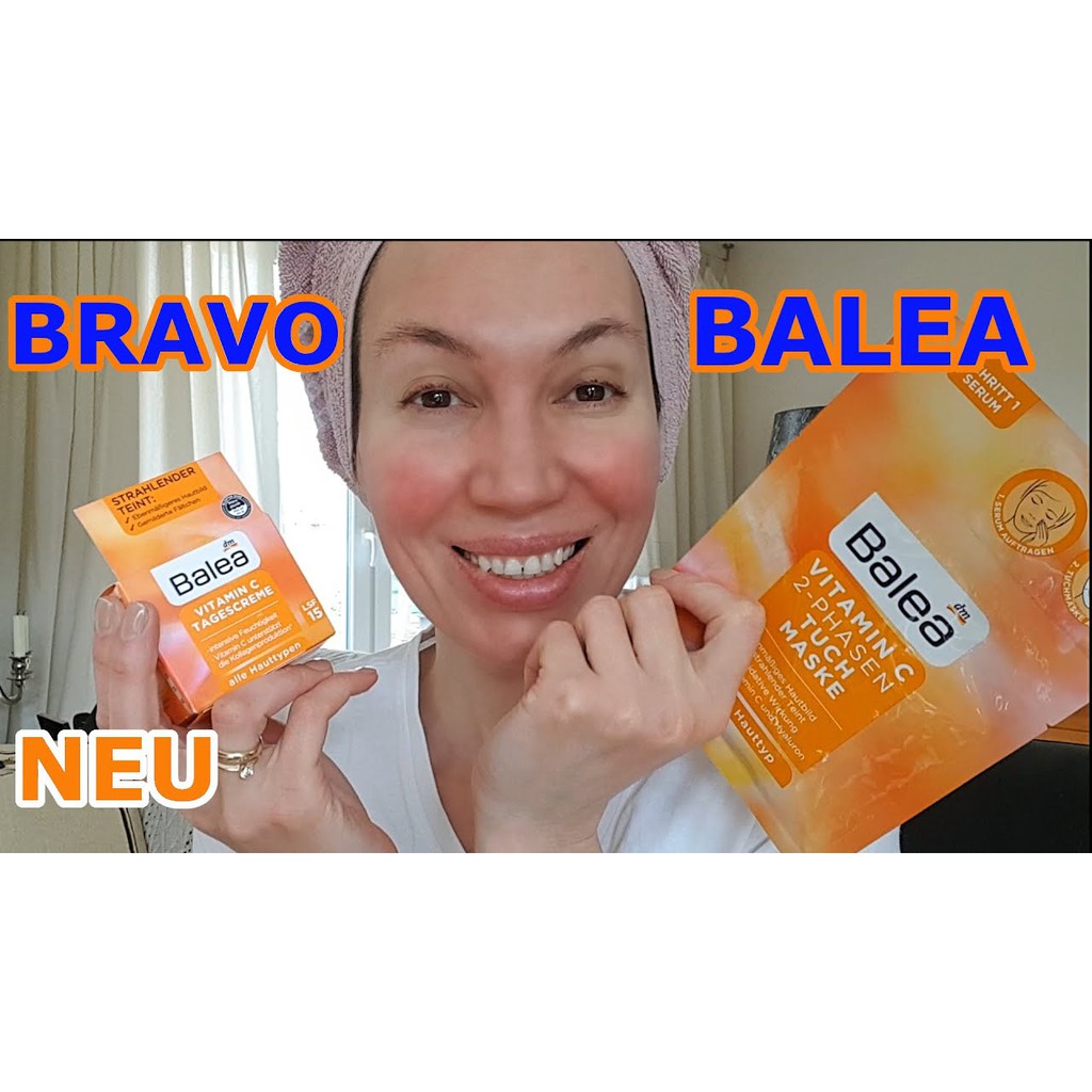 Bộ sản phẩm sáng da Balea Vitamin C - Hàng Đức