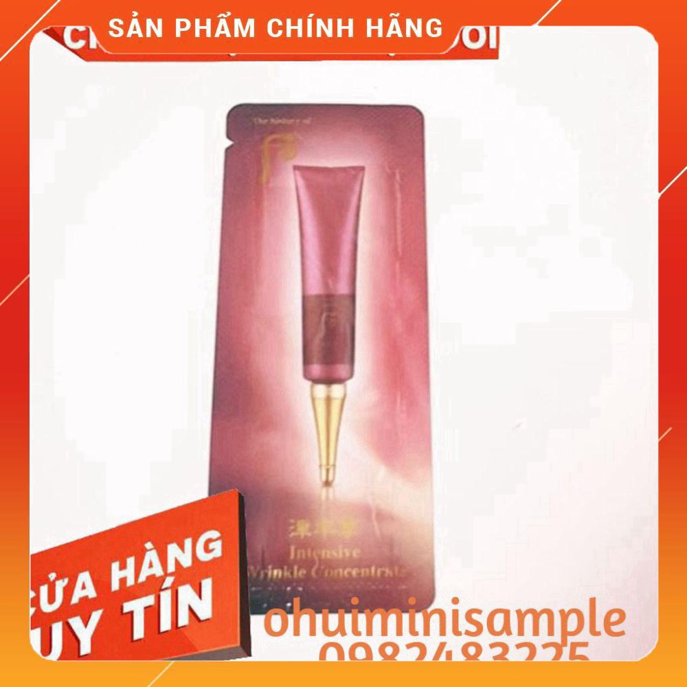 Kem Xóa Nhăn Và Thâm Quầng Mắt Whoo đỏ lấp đầy các nếp nhăn nhanh chóng  (1ml)