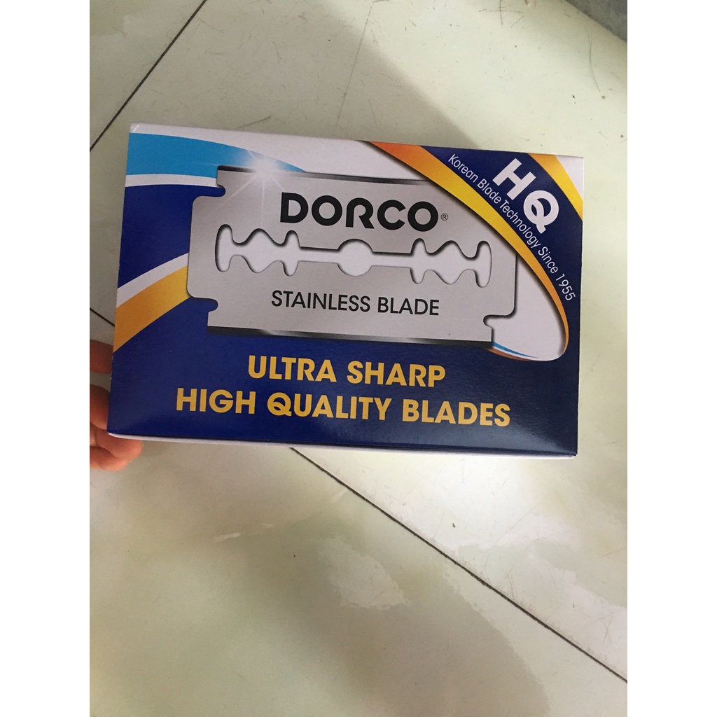 Dao Dorco hộp to 10 packets