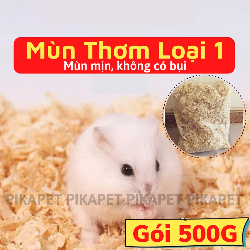 ✅Mùn thơm lót chuồng hamster 500gr