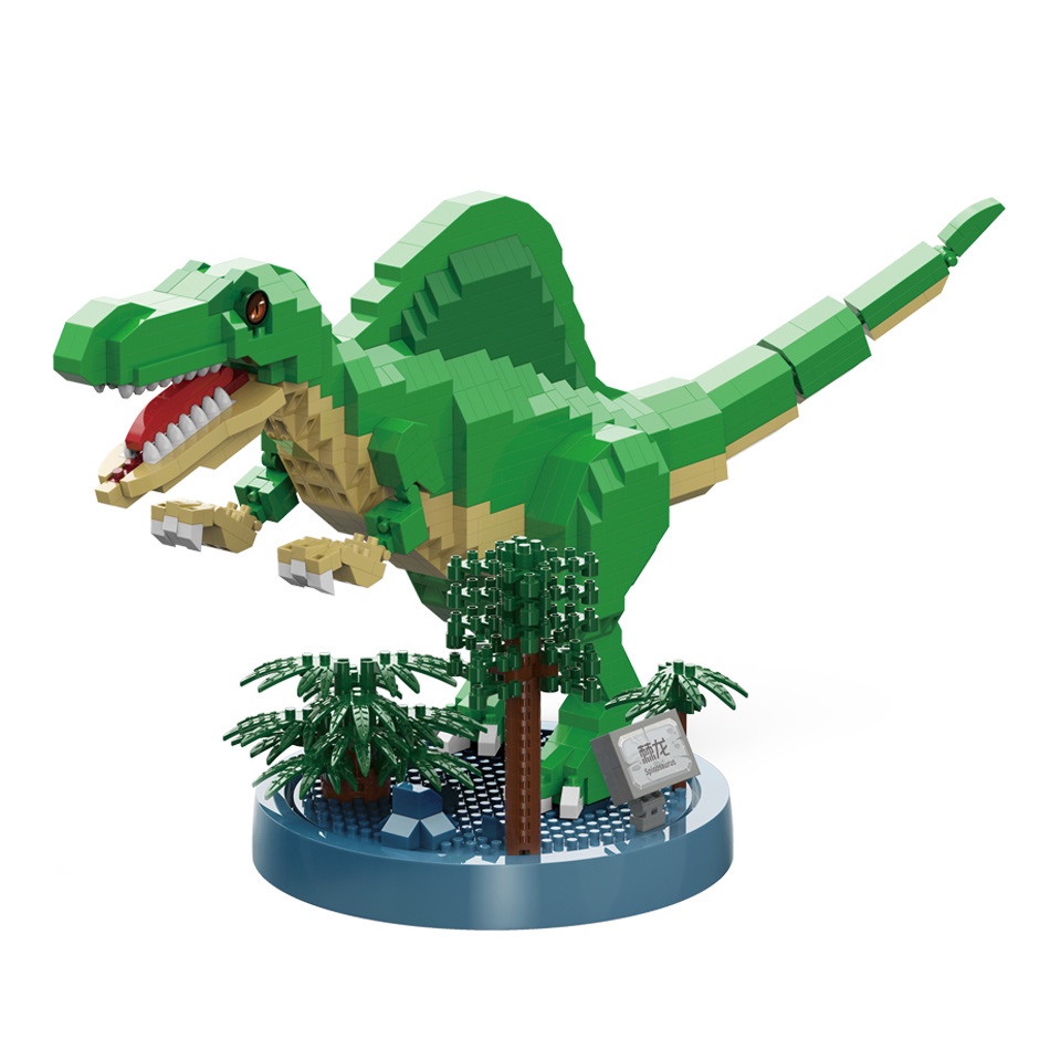 My Đồ chơi trẻ em Lắp Ráp Khủng Long Nanoblocks mini Làm Quà Sinh Nhật Cho Bé Trai