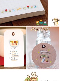 Bộ 6 Sticker Meo Meo