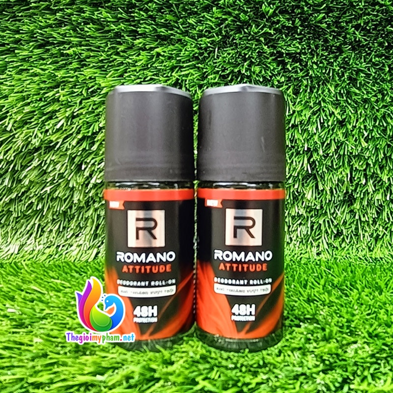 Combo Khử Mùi Nam Romano Attitude: Nước Hoa/Xịt Khử Mùi/Lăn Ngăn Mùi