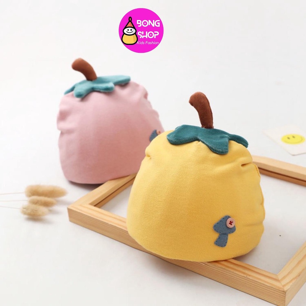 Mũ Len cao cấp hình quả táo cho bé sơ sinh 0t - 12 tháng