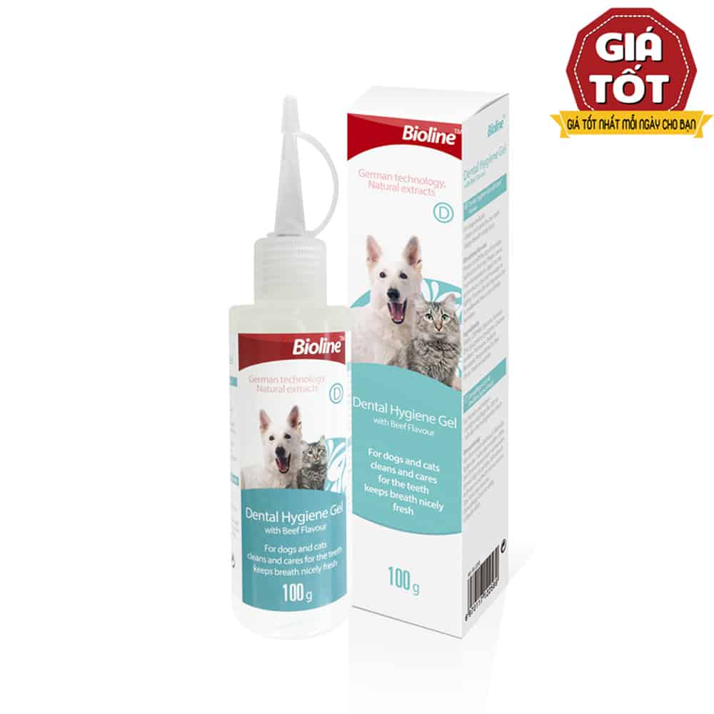 Gel loại bỏ cao răng Bioline 100g - Hỗ trợ răng nướu