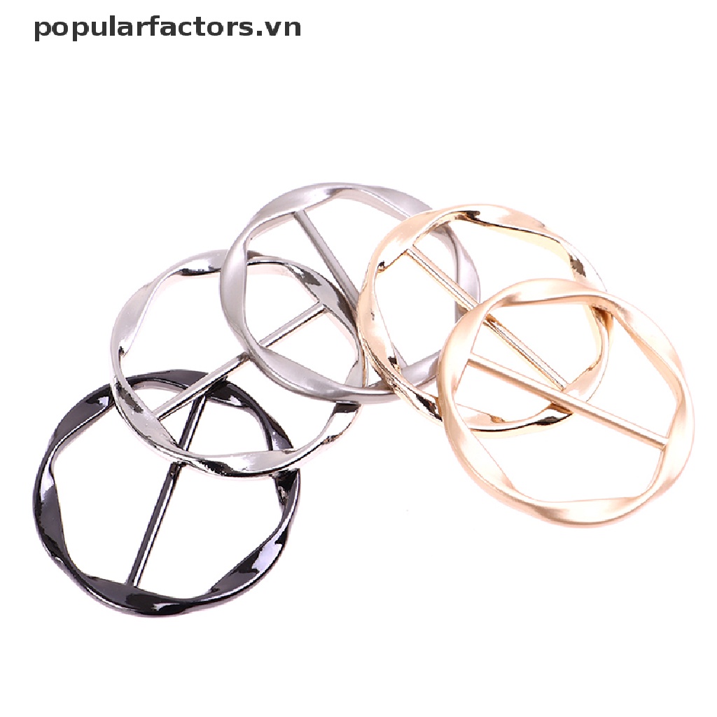 Kẹp Tròn Cố Định Khăn Quàng Cổ / Áo Thun Hình Trái Bắp Độc Đáo Tiện Dụng