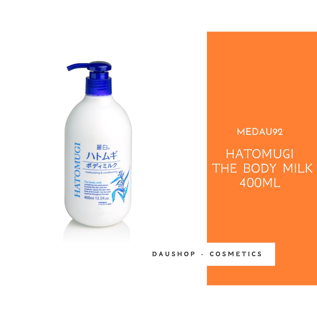 [Dưỡng Đêm 250/400ml] Sữa Dưỡng Thể Ý Dĩ Hatomugi The Body Milk 250/400ml - Ban Đêm | BigBuy360 - bigbuy360.vn