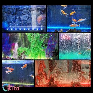 Thanh đèn led chống nước có dải thoát khí tiện dụng cho bể cá 15 / 26 / 36cm tùy chọn