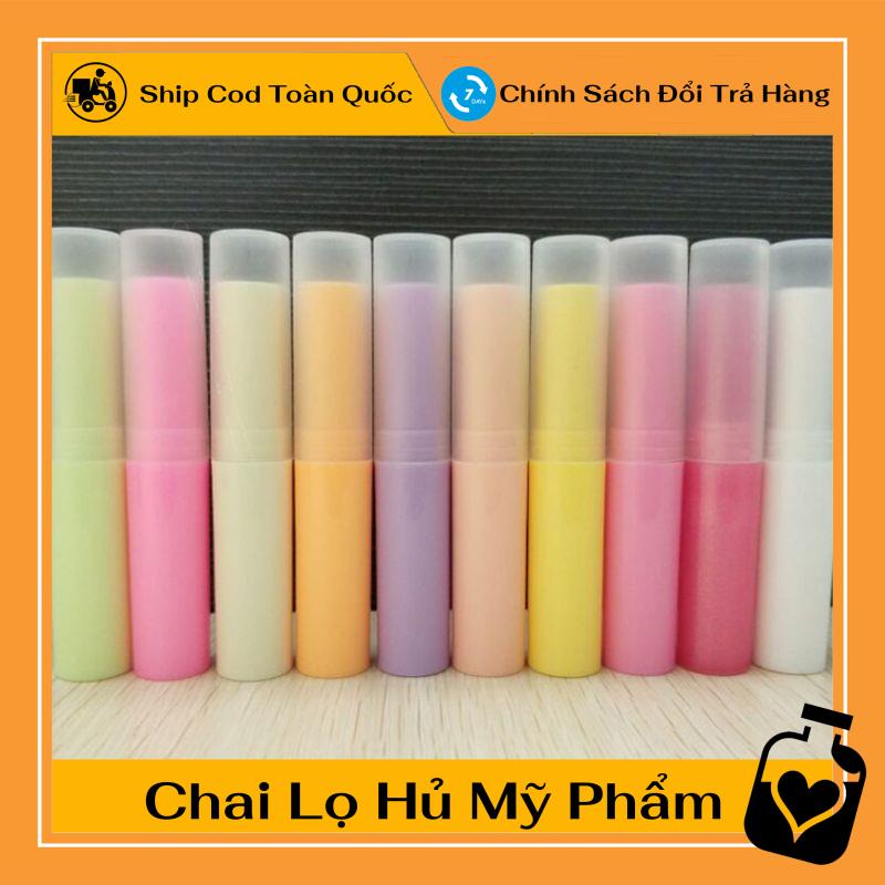 [TOP GIÁ RẺ] Vỏ son dưỡng đổ trực tiếp 4g , vỏ son handmade ,Xưởng Chai Lọ