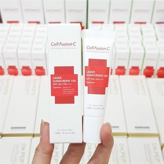 Kem Chống Nắng Cell Fusion C Clear Sunscreen 100 SPF 50/PA+++ 10ml