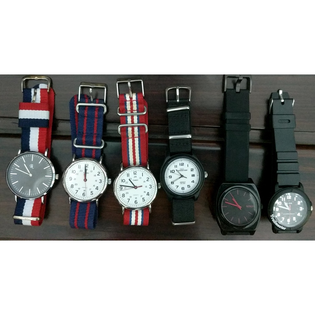 Đồng hồ unisex Timex T2N747 dây vải hàng 2hand cực mới chính hãng