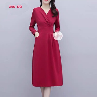 [Siêu Hot] Váy Đầm Nữ Lụa Dáng Dài Thoáng Mát X06