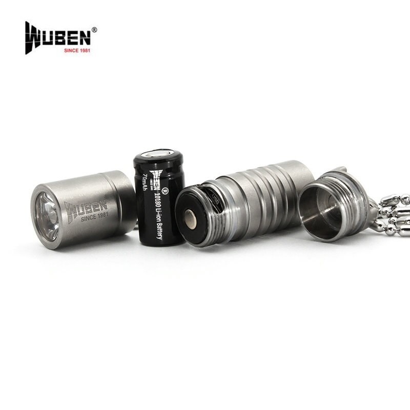 Đèn pin móc khoá titanium Wuben G337