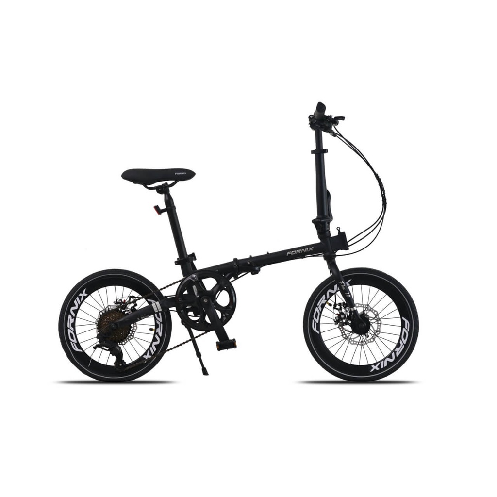 XE ĐẠP GẤP 16 INCH FORNIX F160 KHUNG THÉP 8 líp Tải Trọng 150 kg - LHệ Gian Hàng để nhận KM Ạ