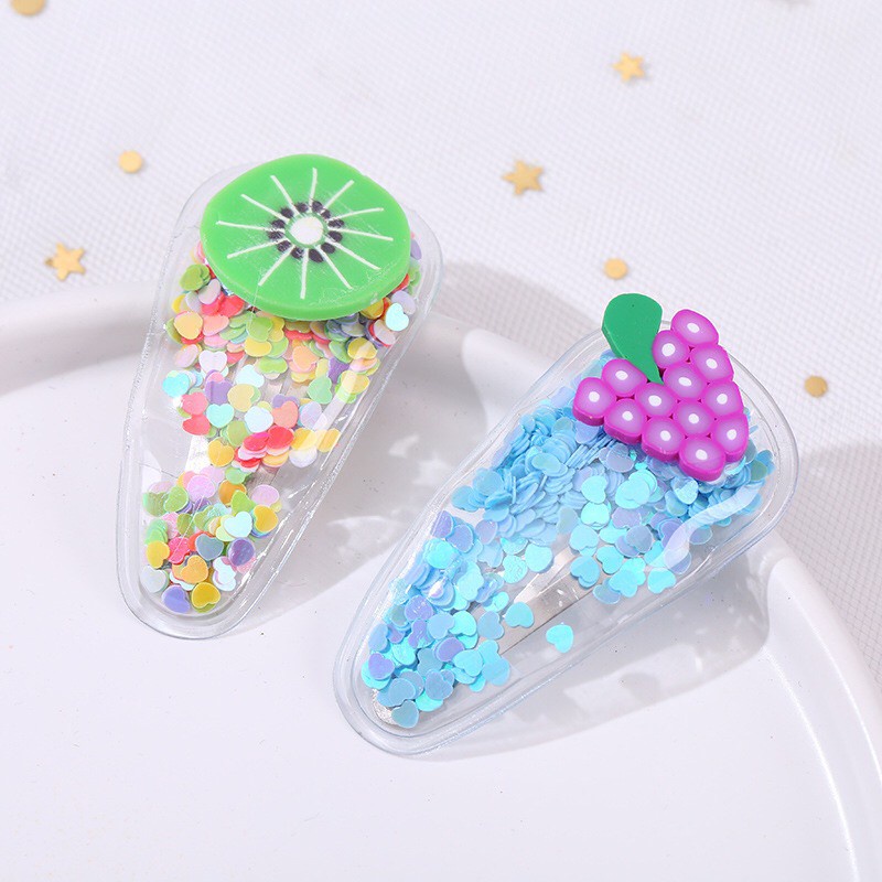 Kẹp tóc trái cây thời trang - Mã KE004