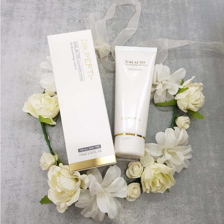 Sữa Rửa Mặt Dr Pepti Galacto Cleansing Foam 110ml - Hàn Quốc BONGSHOPAUTHENTIC