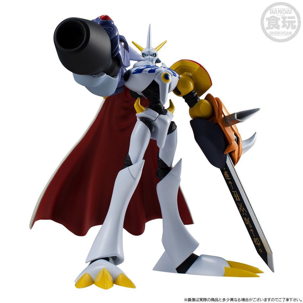 Mô hình Shodo Digimon Omegamon - Lilimon - Zudomon