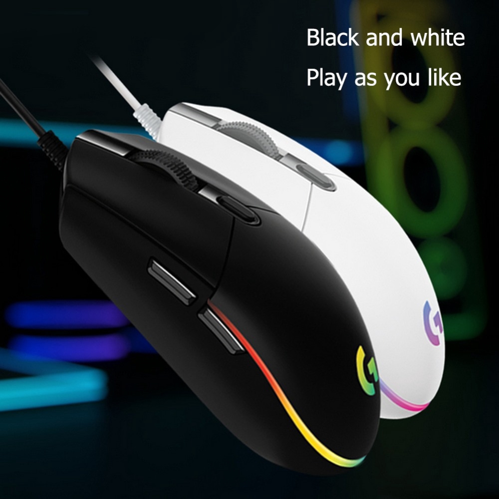 ( Xã Kho Mouse ) Chuột Quang Chơi Game Logitech G102 8000dpi Hỗ Trợ HDH Windows 10 / 8 / 7