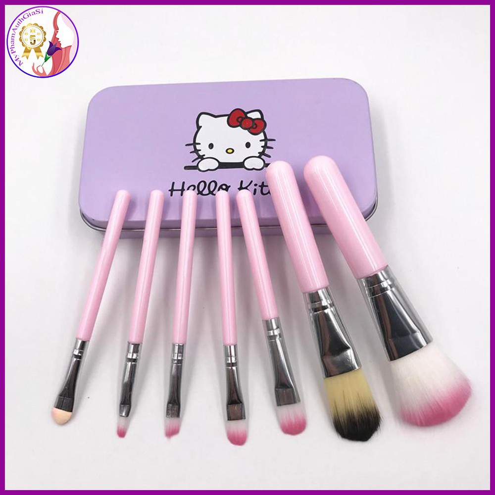 (Full box) Bộ cọ trang điểm Hello Kitty