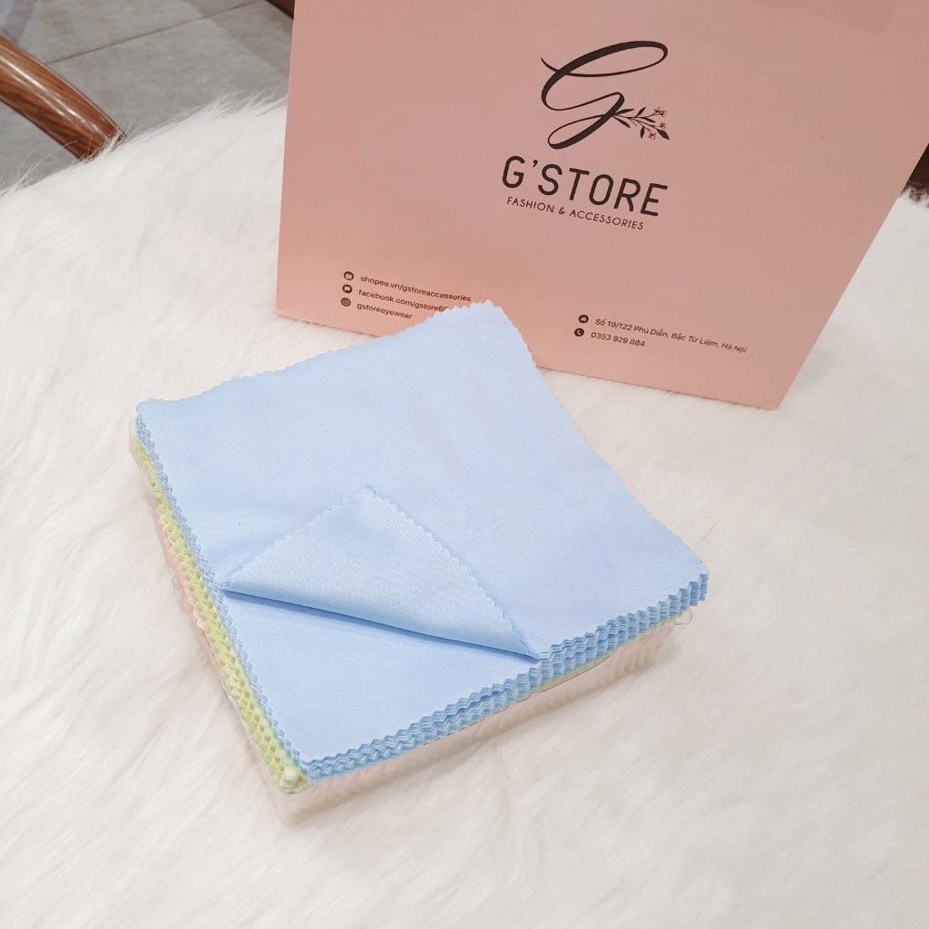 Khăn lau kính nhiều màu, Khăn lau mắt kính chuyên dụng | BigBuy360 - bigbuy360.vn