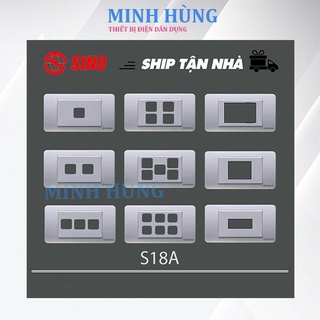 Mặt công tắc sino - vanlock s18a